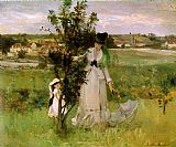 Berthe Morisot Hide-and-Seek painting